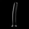 NEBULA SERIES BY IBIZA MODELO 17 DILDO CRISTAL BOROSILICATO 185 X 3 CM TRANSPARENTE