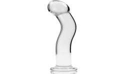 NEBULA SERIES BY IBIZA MODELO 18 DILDO CRISTAL BOROSILICATO 185 X 35 CM TRANSPARENTE