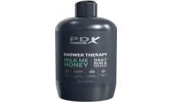 PDX PLUS MASTURBADOR STROKER DISENO DISCRETO DE BOTE CHAMPU MILK ME HONEY