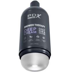 PDX PLUS MASTURBADOR STROKER DISENO DISCRETO DE BOTE CHAMPU DEEP CREAM