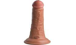 KING COCK ELITE DILDO REALISTICO SILICONA 178 CM CARAMELO