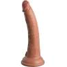 KING COCK ELITE DILDO REALISTICO SILICONA 178 CM CARAMELO
