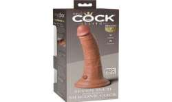 KING COCK ELITE DILDO REALISTICO SILICONA 178 CM CARAMELO