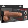 FETISH FANTASY SERIES ARNES AJUSTABLE PENE REALISTICO CON TESTICULOS RECARGABLE Y VIBRADOR 178 CM