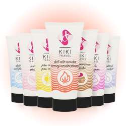 KIKi TRAVEL GEL DESLIZANTE SABOR A CANNABIS EFECTO CALOR INTENSO 50 ML