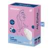 SATISFYER LOVE TRIANGLE ESTIMULADOR Y VIBRADOR BLANCO