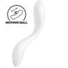 SATISFYER RRROLLING PLEASURE VIBRADOR PUNTO G BLANCO