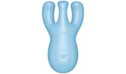 SATISFYER THREESOME 4 VIBRADOR APP AZUL