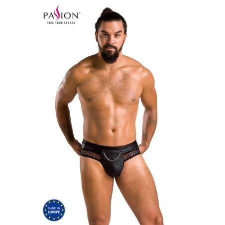 PASSION 030 SLIP ABIERTO TOM NEGRO L XL