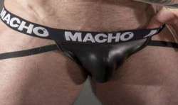 MACHO MX25NC JOCK CUERO NEGRO M