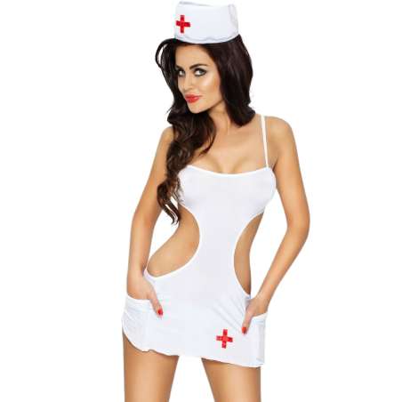 PASSION WOMAN AKKIE SET DISFRAZ ENFERMERA L XL