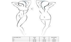 PASSION WOMAN PAULINE SET 3 PIEZAS TALLA L XL