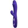 PRETTY LOVE SNAPPY YOUTH VIBRADOR 38 ESTIMULADOR PUNTOG VIOLETA