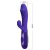 PRETTY LOVE SNAPPY YOUTH VIBRADOR 38 ESTIMULADOR PUNTOG VIOLETA