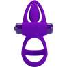 PRETTY LOVE ANILLO VIBRADOR 10 VIBRACIONES SILICONA VIOLETA