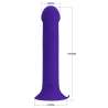 PRETTY LOVE MURRAY YOUTH DILDO VIBRADOR 38 RECARGABLE VIOLETA