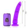 DELTA CLUB TOYS DILDO LILA SILICONA MEDICA 20 X 4 CM