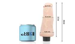 LOVECLONE RAGNAR SELF LUBRICATION VIBRADOR 245CM