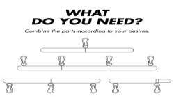 FETISH SUBMISSIVE BONDAGE BARRA SEPARADORA AJUSTABLE 4 PIEZAS