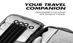 FETISH SUBMISSIVE BONDAGE BARRA SEPARADORA AJUSTABLE 4 PIEZAS