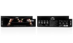 FETISH SUBMISSIVE BONDAGE BARRA SEPARADORA AJUSTABLE 4 PIEZAS