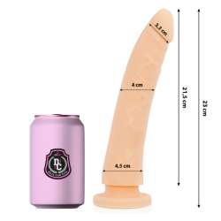 DELTA CLUB TOYS DILDO NATURAL SILICONA MEDICA 23 X 45 CM