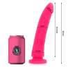 DELTA CLUB TOYS DILDO ROSA SILICONA MEDICA 23 X 45 CM