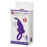 PRETTY LOVE ANILLO VIBRADOR I CONEJO PARA PENE MORADO