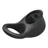 PRETTY LOVE ANILLO VIBRADOR PARA PENE CON LENGUA NEGRO