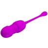 PRETTY LOVE CALLIE HUEVO VIBRADOR RECARGABLE MORADO