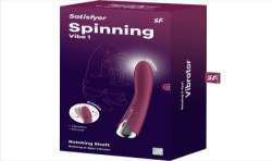 SATISFYER SPINNING VIBE 1 VIBRADOR ROTADOR G SPOT RED