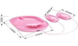 PRETTY LOVE FUN BOX BALA VIBRADORA ROSA