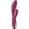 SATISFYER SPINNING RABBIT 1 ESTIMULACION CLITORIS Y PUNTO G ROJO