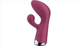 SATISFYER SPINNING RABBIT 1 ESTIMULACION CLITORIS Y PUNTO G ROJO