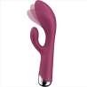 SATISFYER SPINNING RABBIT 1 ESTIMULACION CLITORIS Y PUNTO G ROJO
