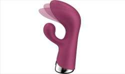 SATISFYER SPINNING RABBIT 1 ESTIMULACION CLITORIS Y PUNTO G ROJO