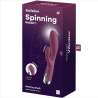 SATISFYER SPINNING RABBIT 1 ESTIMULACION CLITORIS Y PUNTO G ROJO