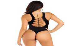 LEG AVENUE BODY TIRANTES BAD NEGRO