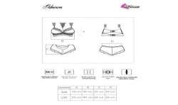 LIVCO CORSETTI FASHION PALMENOM LC 90614 SUJETADOR PANTY NEGRO