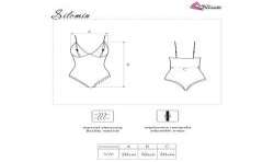 LIVCO CORSETTI FASHION SILOMIN LC 1401 BODY BATA NEGRO TALLA uNICA