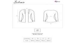 LIVCO CORSETTI FASHION SILOMIN LC 1401 BODY BATA NEGRO TALLA uNICA