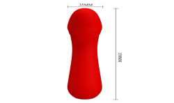 PRETTY LOVE CETUS VIBRADOR RECARGABLE ROJO