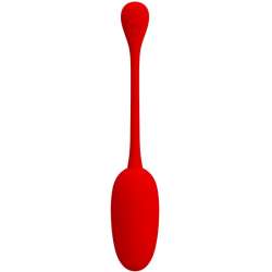 PRETTY LOVE KNUCKER HUEVO VIBRADOR RECARGABLE ROJO