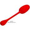 PRETTY LOVE KNUCKER HUEVO VIBRADOR RECARGABLE ROJO