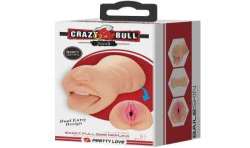 CRAZY BULL SARAH MASTUBADOR EN FORMA DE VAGINA DOBLE ENTRADA