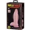 BAILE INFLATABLE DILDO HINCHABLE REALISTICO CON VENTOSA 15 CM
