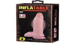 BAILE INFLATABLE DILDO HINCHABLE REALISTICO CON VENTOSA 15 CM