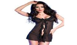 CHILIROSE CR 4219 BABYDOLL NEGRO S M