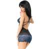 CHILIROSE CR 3843 BABYDOLL AZUL S M