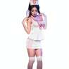 CHILIROSE CR 4160 DISFRAZ ENFERMERA TOP FALDA S M